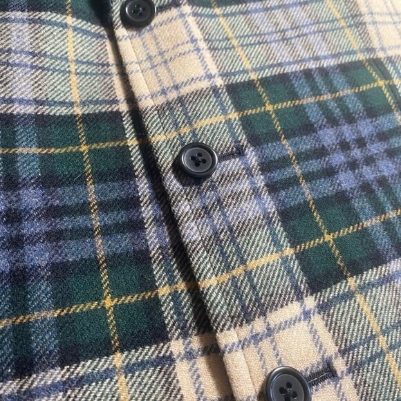 Polo Ralph Lauren Wool Cashmere Blend Green Multi Gordon Tartan Plaid Sport Coat - Picture 4 of 10